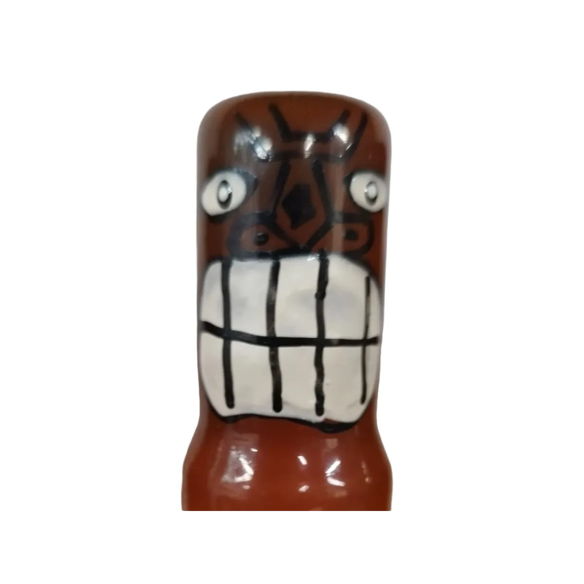 Handbemaltes Kondom Tiki Totem-Friki-02 von Kondomerie | Fesselliebe.de