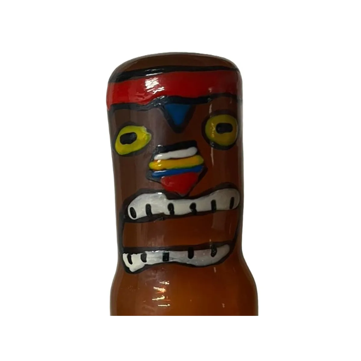 Handbemaltes Kondom Tiki Totem-Hawaii-03 von Kondomerie | Fesselliebe.de