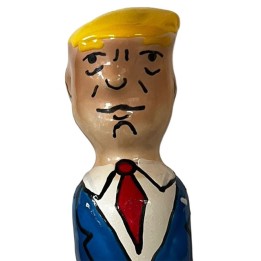 Handbemaltes Kondom Grumpy Trump von Kondomerie | Fesselliebe.de