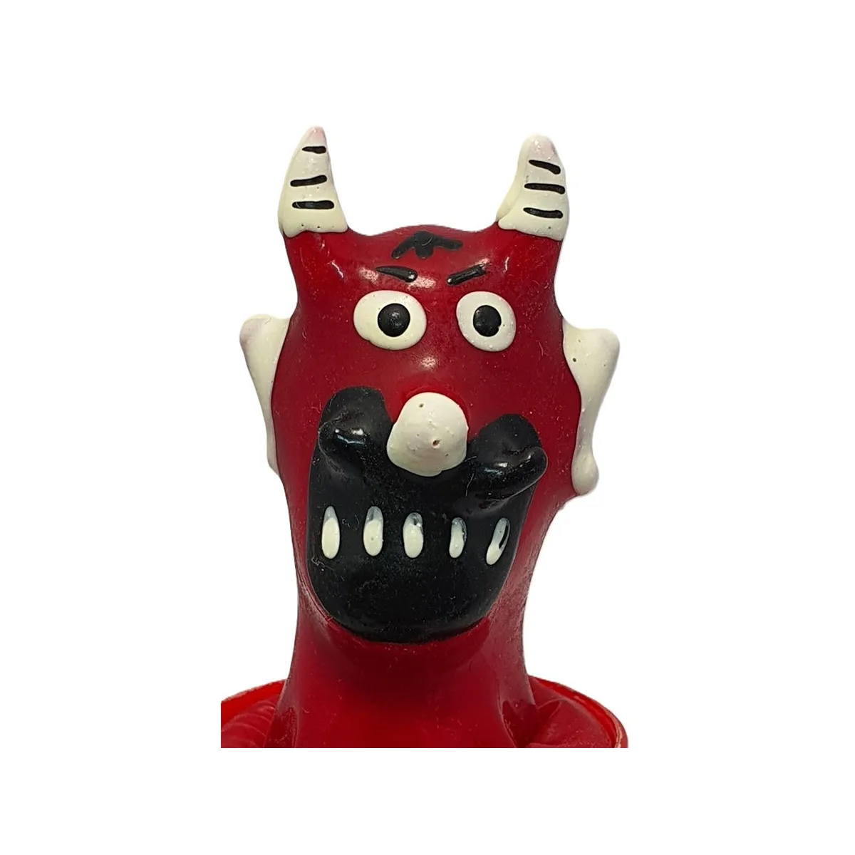 Handbemaltes Kondom Devils Mouth Modell 2 von Kondomerie | Fesselliebe.de