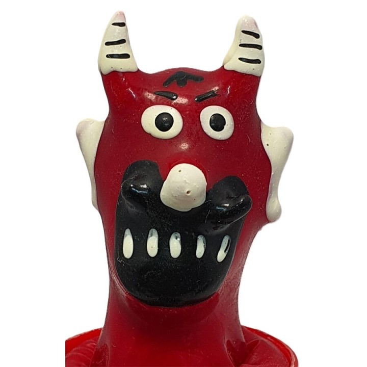 Handbemaltes Kondom Devils Mouth Modell 2 von Kondomerie | Fesselliebe.de