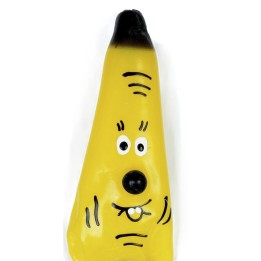 Handbemaltes Kondom Bananenmodell XL von Kondomerie | Fesselliebe.de