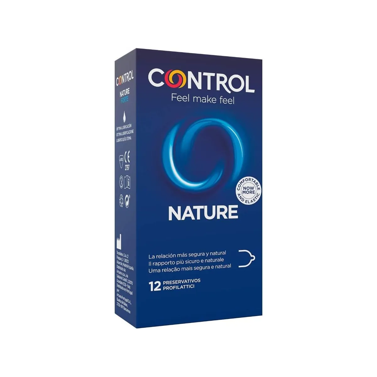 Adapta Nature Kondome 12 Stück von Control Kondoms | Fesselliebe.de