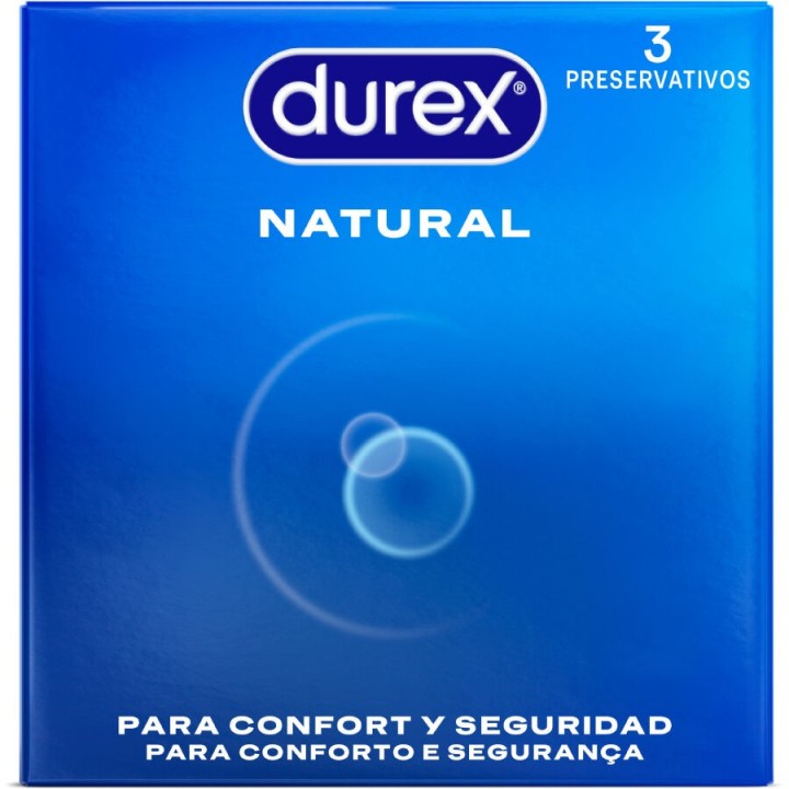 Natürliche Kondome 3 Stück von Durex Kondoms | Fesselliebe.de