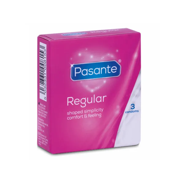 Kondom Regular Reihe 3 Stück von Pasante | Fesselliebe.de