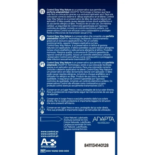 Natur Einfach Way 10 Stück von Control Kondoms | Fesselliebe.de