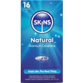 Natürliche Premium-Kondome Packung 16 von Skins
