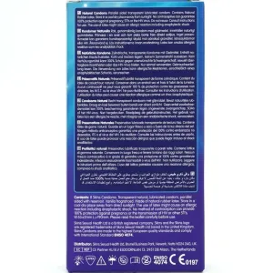Natürliche Premium-Kondome Packung 8 von Skins