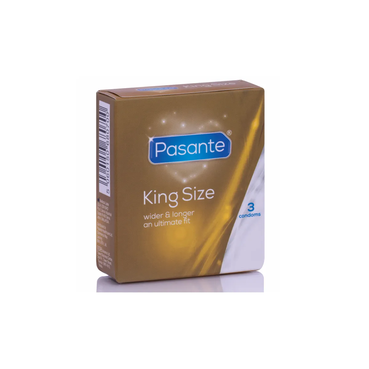 Kondome King Size 3 Stück von Pasante | Fesselliebe.de