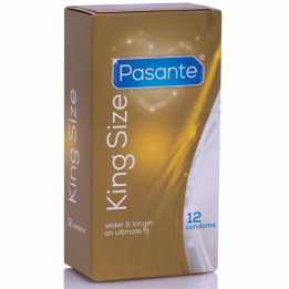 Kondome King Ms Lang und Breite 12 Stück von Pasante | Fesselliebe.de