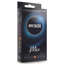 Mix Kondome 57 Mm 10 Stück von My Size Mix | Fesselliebe.de