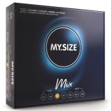 Mix Kondome 53 Mm 28 Stück von My Size Mix | Fesselliebe.de
