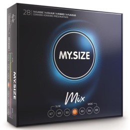Mix Kondome 57 Mm 28 Stück von My Size Mix | Fesselliebe.de