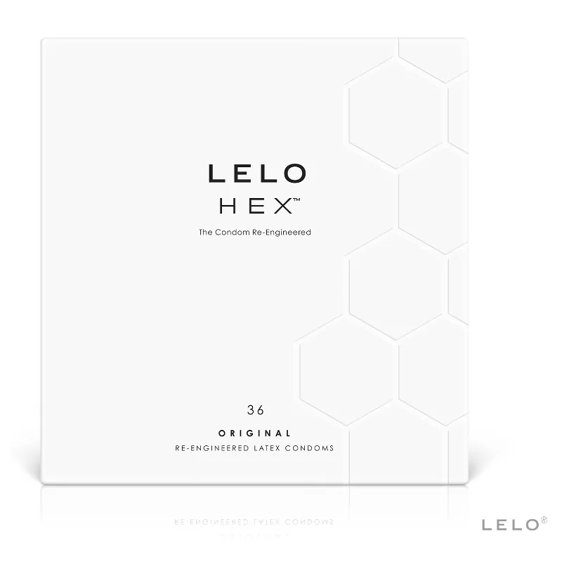 Hex Kondombox 36 Stück von Lelo | Fesselliebe.de