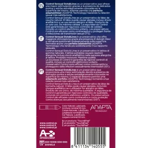 Sinnliche Punkte & Linien Punkte und Dehnungsmarken 12 Stück von Control Kondoms