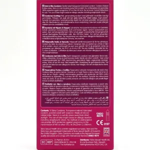 Dots & Ribs Premium-Kondome Packung 16 von Skins