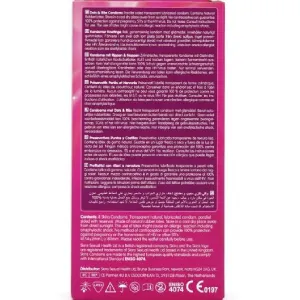 Dots & Ribs Premium-Kondome Packung 8 von Skins