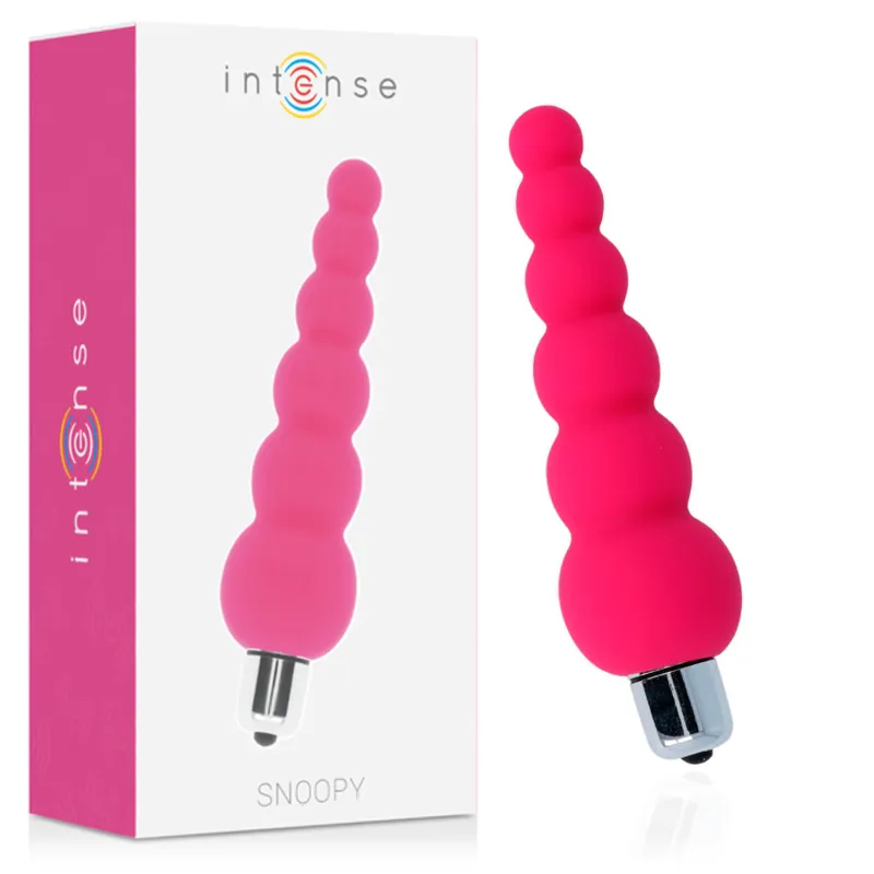 Snoopy 7 Geschwindigkeiten Silikon Rosa von Intense Anal Toys | Fesselliebe.de