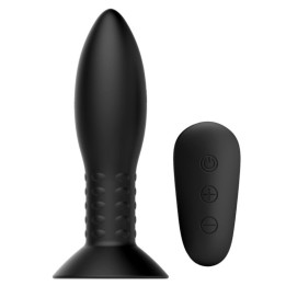 Stecker mit Schwarzen Rotierenden Bällen mit Fernbedienung von Mr Play | Fesselliebe.de