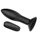 Stecker mit Schwarzen Rotierenden Bällen mit Fernbedienung von Mr Play | Fesselliebe.de
