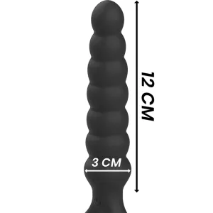 Bob Leistungsstarker Anal-Dilator aus Silikon von Black&Silver