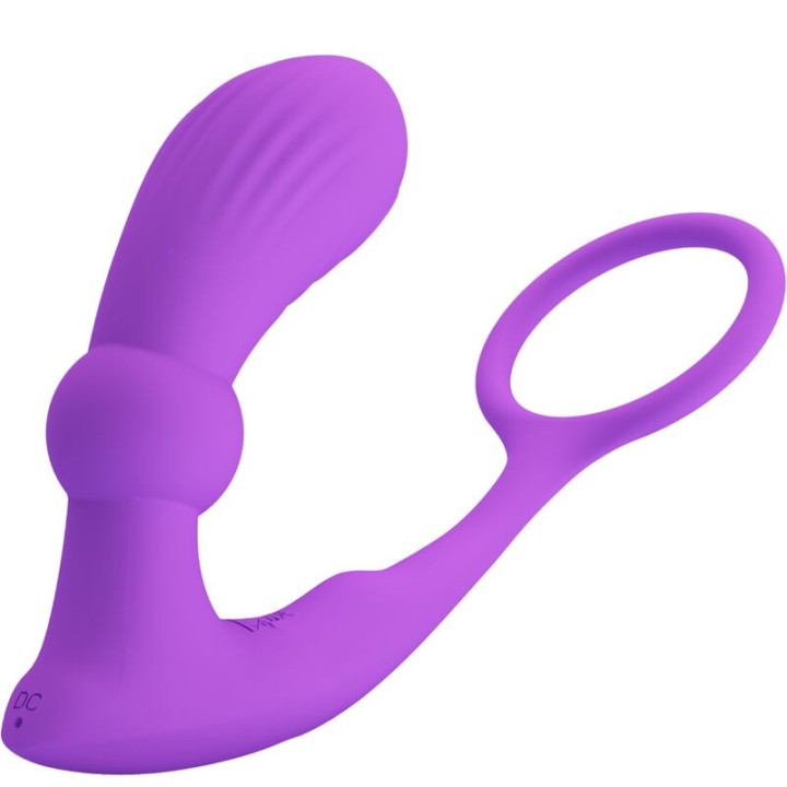 Warren Ring & Violett Analvibrator von Pretty Love Bottom | Fesselliebe.de