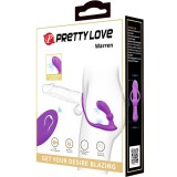 Warren Ring & Violett Analvibrator von Pretty Love Bottom | Fesselliebe.de