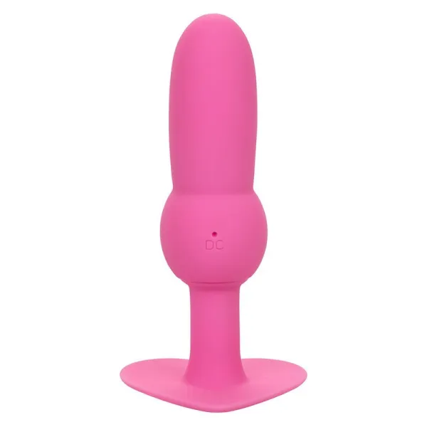 First Time Anal Plug mit Perlensonde 10 Vibrationen Rosa von Calexotics | Fesselliebe.de