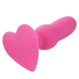 First Time Anal Plug mit Perlensonde 10 Vibrationen Rosa von Calexotics | Fesselliebe.de