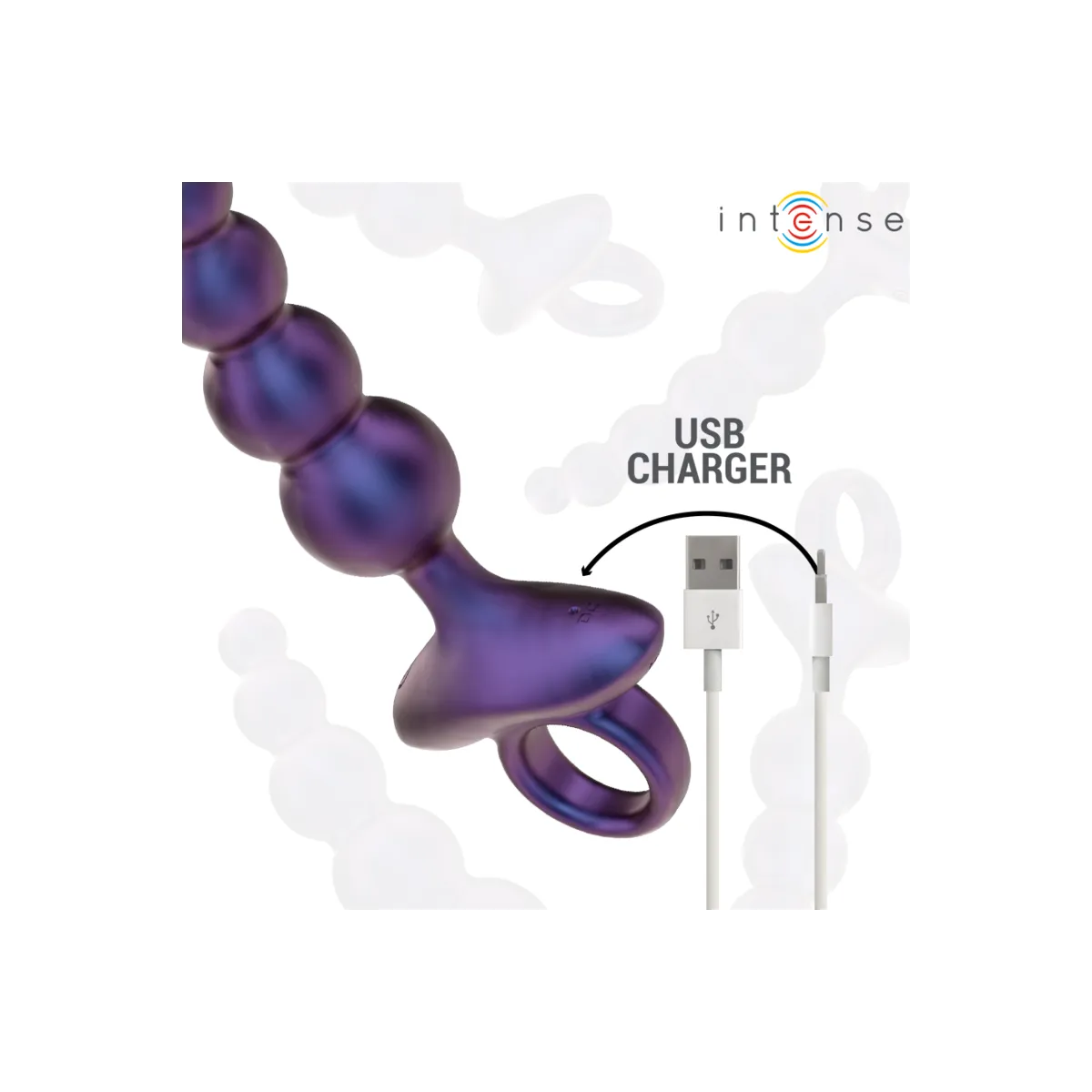 Tito Vibrierender Analstecker Modell 3 mit Fernbedienung von Intense Anal Toys | Fesselliebe.de