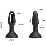Hubert Anal Plug mit 7 Vibrationsmodi von Pretty Love | Fesselliebe.de