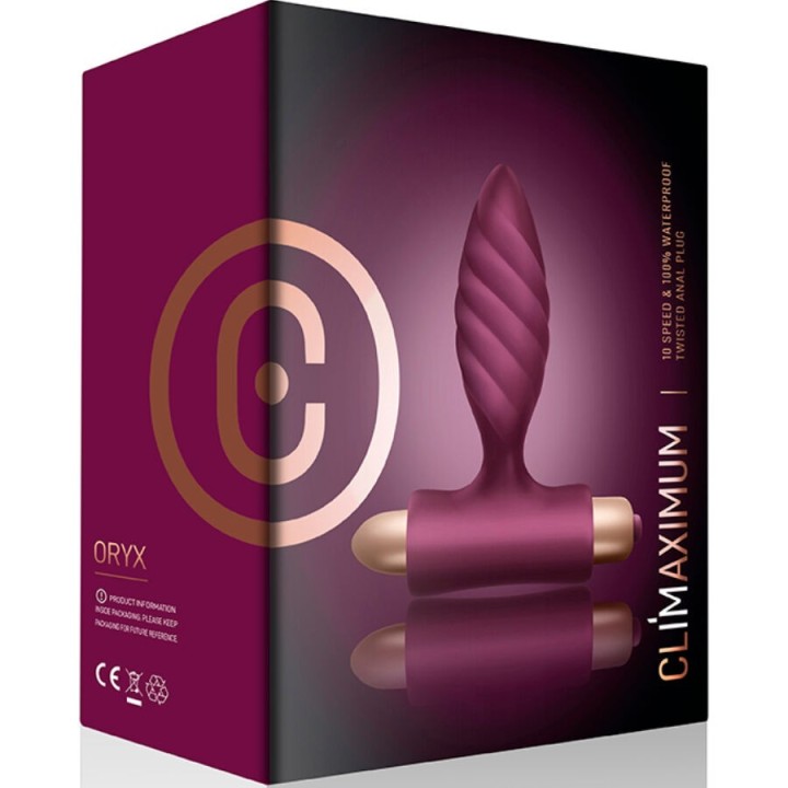 Oryx Twisted Anal Plug von Climaximum | Fesselliebe.de
