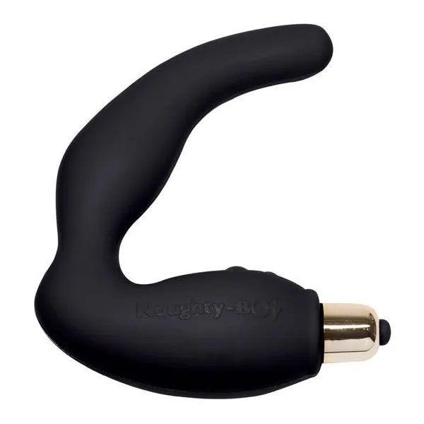 Naughty-Boy männliches G-Spot-Massager 7 V Schwarz von Rocks-Off | Fesselliebe.de