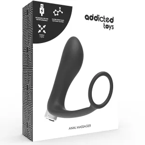 Prostata Vibrator wiederaufladbar, Modell 1 - Schwarz von Addicted Toys