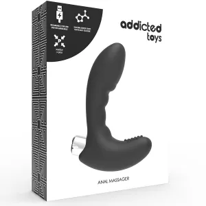 Prostata Vibrator wiederaufladbar, Modell 4 - Schwarz von Addicted Toys