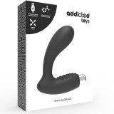 Prostata Vibrator wiederaufladbar, Modell 5 - Schwarz von Addicted Toys | Fesselliebe.de