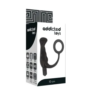 Vibrator Prost Tico Schwarz 10 cm von Addicted Toys