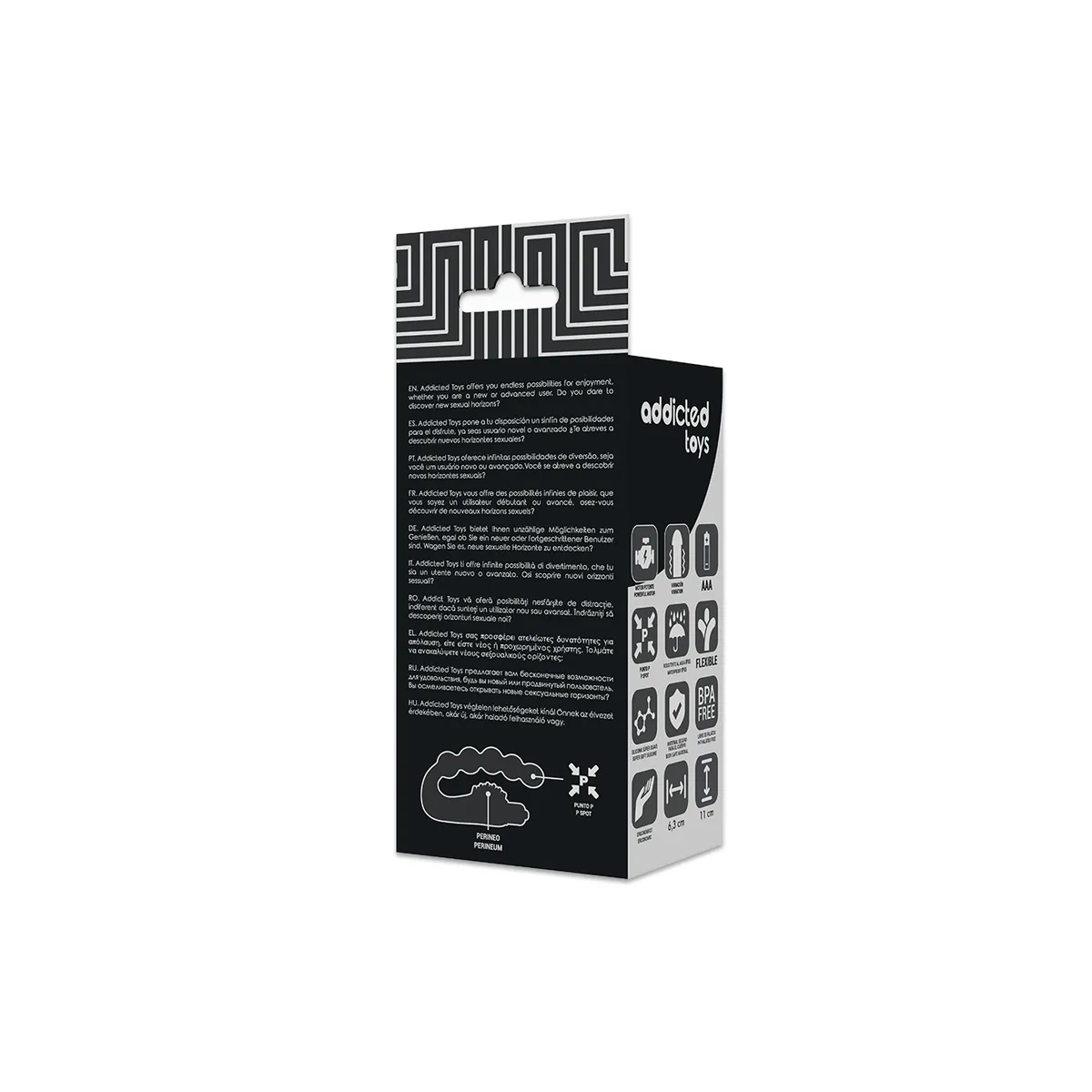 Anal-Massager Prostatik mit Vibration von Addicted Toys | Fesselliebe.de