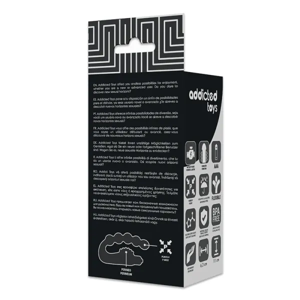 Anal-Massager Prostatik mit Vibration von Addicted Toys | Fesselliebe.de