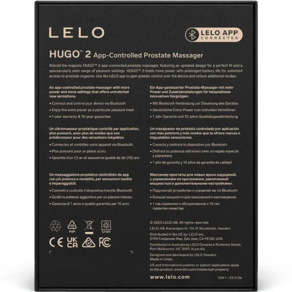 Hugo 2 Grünes Prostatamassager von Lelo | Fesselliebe.de