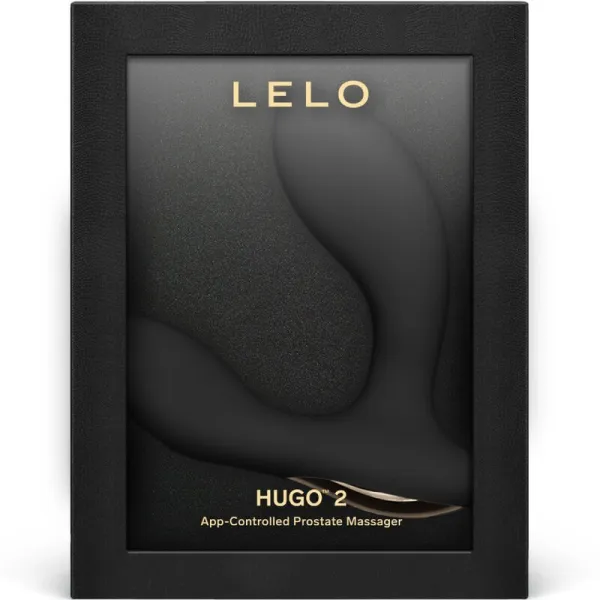 Hugo 2 Schwarzes Prostatamassager von Lelo | Fesselliebe.de