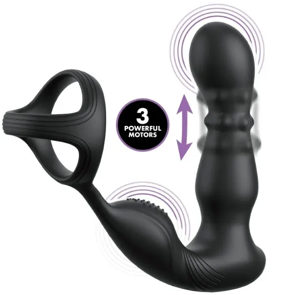 Vibrierender Analring und Massager mit Fernbedienung von Anal Fantasy Elite Collection | Fesselliebe.de