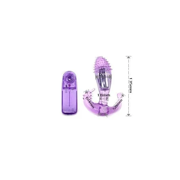 Vaginal- und Analstimulator mit Vibration von Baile | Fesselliebe.de