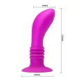 Booty Passion Vibrator Plug 10v von Pretty Love Smart