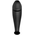 Silikon Anal Plug Penis Form und 12 Vibrationsmodi Schwarz von Pretty Love Bottom