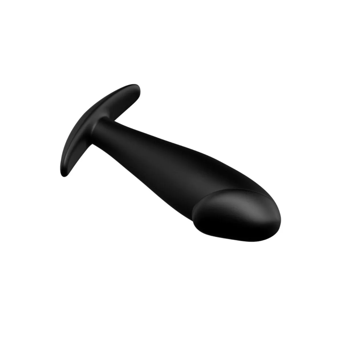 Silikon Anal Plug Penis Form und 12 Vibrationsmodi Schwarz von Pretty Love Bottom | Fesselliebe.de