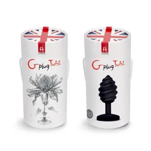 Plug Twist mit Vibration Schwarz von G-Vibe