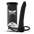Cobi Onyx Anal Dildo mit Schwanz- und Hodenring 13 cm Silikon von Mythology Fantasy Dildo