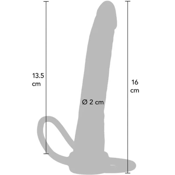 Double Trouble Silikon-Analpenetrator 16 cm von Get Real | Fesselliebe.de