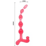 Bendy Twist Rote Analbälle von Baile Anal | Fesselliebe.de